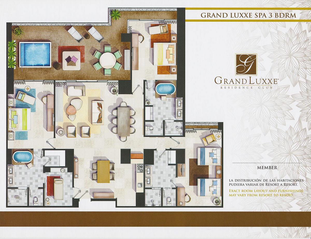 Grand Luxxe Spa Tower Three Bedrooms Grand Luxxe Residence