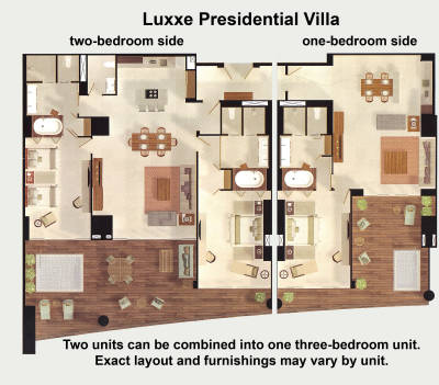 Grand Luxxe Presidential Villa Sitemap